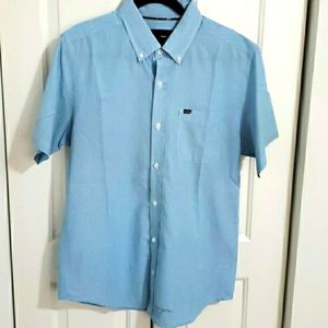 Hurley plaid Short Sleeve button down